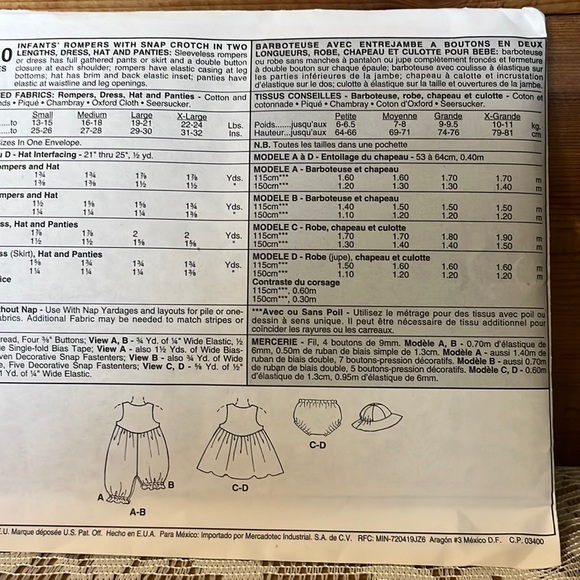 McCalls Baby Wear - Picture 3 of 4